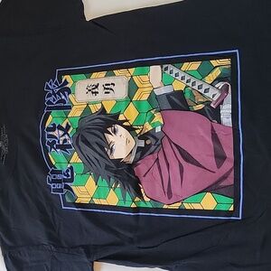 Demon Slayer Giyu Tomioka Anime Unisex Adult T-Shirt